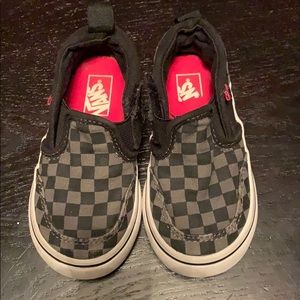 Vans toddler size 6 Velcro tab shoes